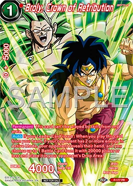 P-177 Broly, Crown of Retribution (Promo)