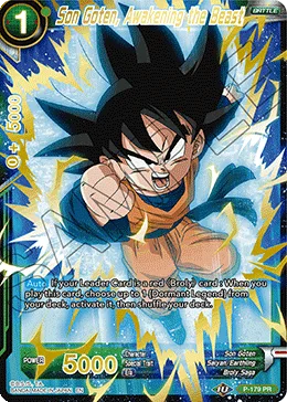 P-179 Son Goten, Awakening the Beast (Promo)