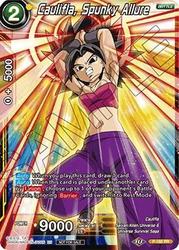 P-180 Caulifla, Spunky Allure