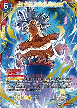 P-198 Son Goku, Instincts Surpassed (Promo)