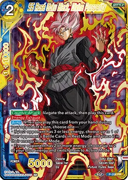 P-206 SS Rose Goku Black, Divine Prosperity (Promo)