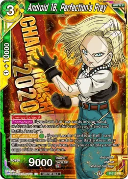 P-210 Android 18, Perfection's Prey
