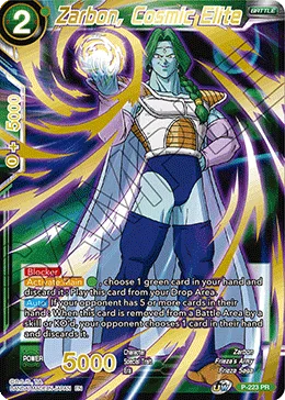 P-223 Zarbon, Cosmic Elite (Promo)
