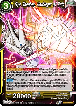 P-228 Syn Shenron, Harbinger of Ruin