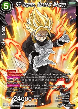 P-230 SS Vegeks, Mastery Merged