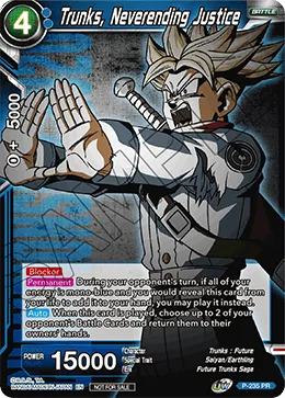 P-235 Trunks, Neverending Justice