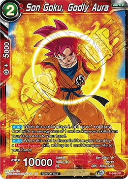 P-246 Son Goku, Godly Aura