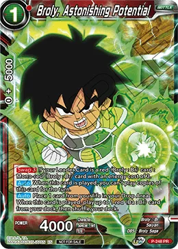 P-248 Broly, Astonishing Potential