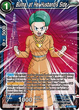 P-251 Bulma, at Her Husband's Side