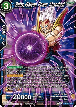 P-252 Baby, Saiyan Power Absorbed