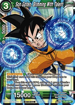 P-255 Son Goten, Brimming With Talent