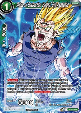 P-257 Prince of Destruction Vegeta, Evil Awakened