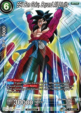 P-262 SS4 Son Goku, Beyond All Limits