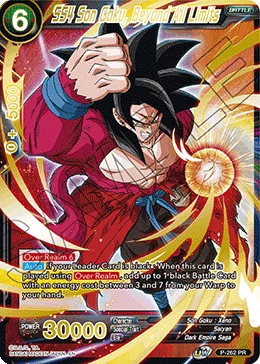 P-262 SS4 Son Goku, Beyond All Limits (Promo)