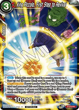P-272 King Piccolo, First Step to Revival