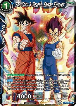P-276 Son Goku & Vegeta, Saiyan Synergy