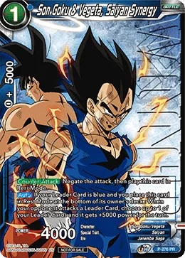 P-276 Son Goku & Vegeta, Saiyan Synergy (Promo)