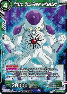 P-281 Frieza, Dark Power Unleashed