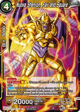 P-285 Nuova Shenron, Fair and Square