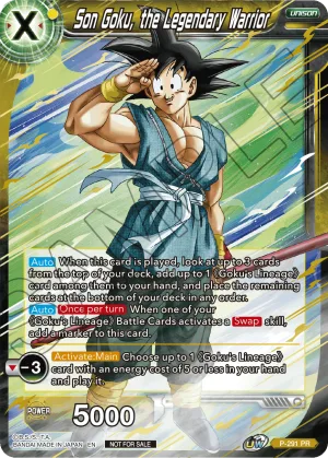 P-291 Son Goku, the Legendary Warrior