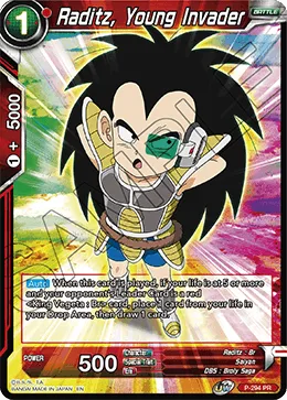 P-294 Raditz, Young Invader