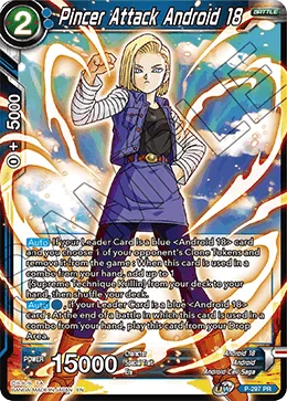 P-297 Pincer Attack Android 18