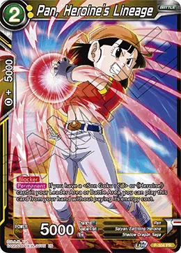 P-304 Pan, Heroine's Lineage
