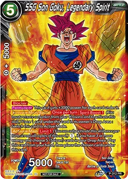 P-312 SSG Son Goku, Legendary Spirit