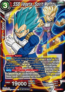 P-314 SSB Vegeta, Spirit Mentor