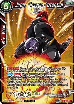 P-316 Jiren, Unseen Potential