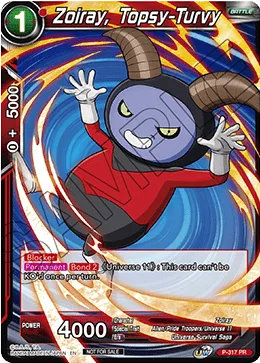 P-317 Zoiray, Topsy-Turvy