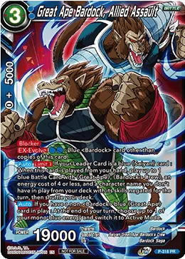 P-318 Great Ape Bardock, Allied Assault