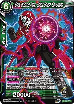 P-321 Dark Masked King, Spirit Boost Sovereign