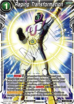 P-325 Raging Transformation