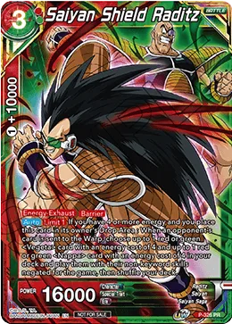P-326 Saiyan Shield Raditz