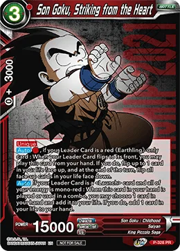 P-328 Son Goku, Striking from the Heart