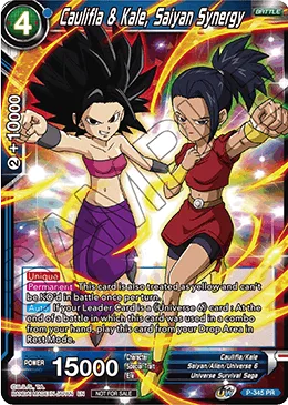 P-345 Caulifla & Kale, Saiyan Synergy