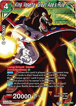 P-352 King Vegeta, Great Ape's Rule (Promo)