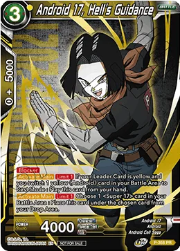 P-358 Android 17, Hell's Guidance