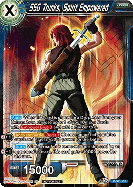 P-361 SSG Trunks, Spirit Empowered