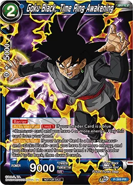 P-369 Goku Black, Time Ring Awakening