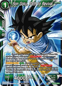 P-371 Son Goku, Path to Revival