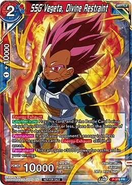 P-376 SSG Vegeta, Divine Restraint