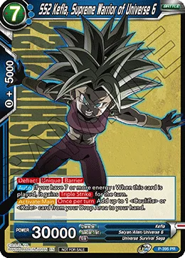 P-395 SS2 Kefla, Supreme Warrior of Universe 6