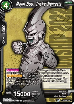 P-398 Majin Buu, Tricky Nemesis