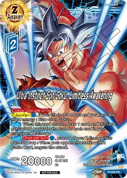 P-400 Ultra Instinct Son Goku, Limitless Awakening