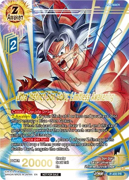 P-400 Ultra Instinct Son Goku, Limitless Awakening (Promo)