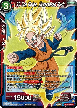 P-407 SS Son Goten, Hyperspeed Rush