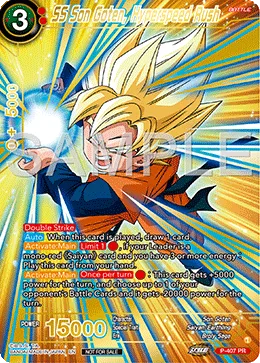 P-407 SS Son Goten, Hyperspeed Rush (Promo)