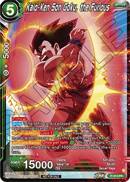 P-414 Kaio-Ken Son Goku, the Furious